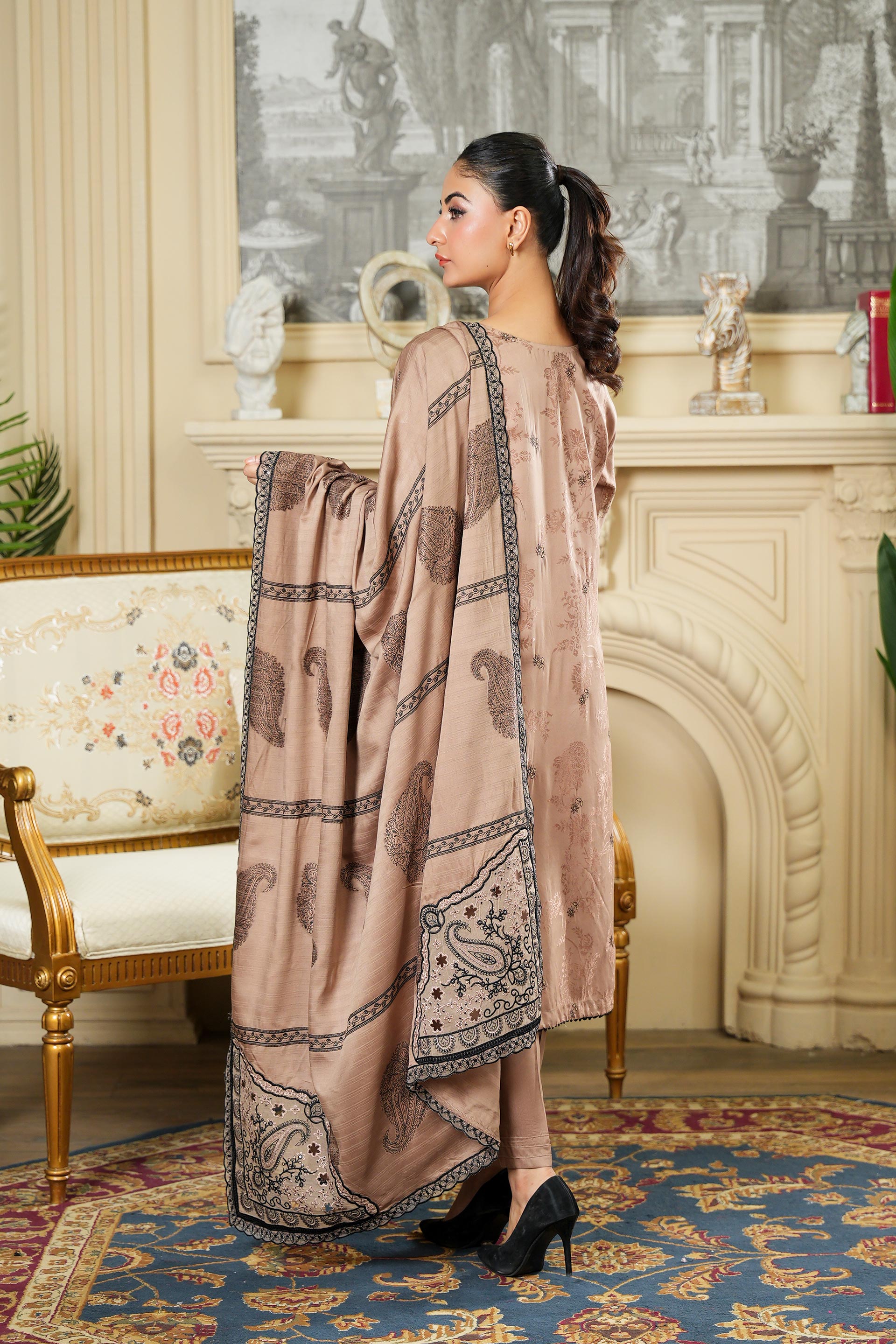 NISSA Viscose EMB Shirt & Dupatta VOL-2427