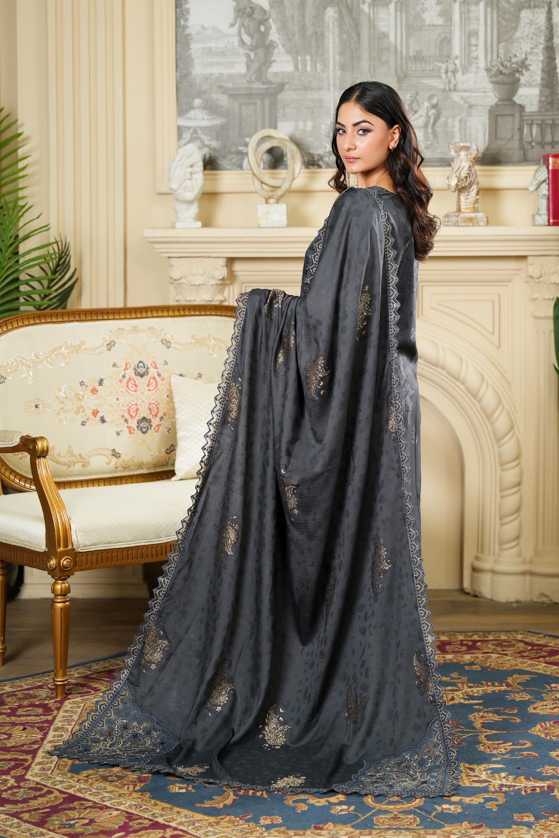 NISSA Viscose EMB Shirt & Dupatta VOL-2427