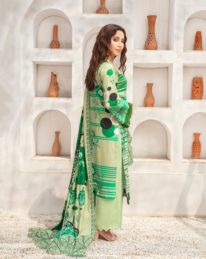 ALEEZAY Viscose EMB Shirt & Dupatta VOL-2462