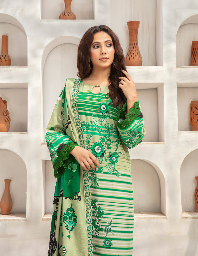 ALEEZAY Viscose EMB Shirt & Dupatta VOL-2462