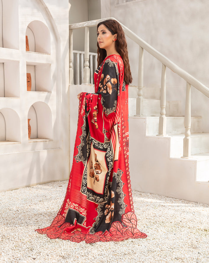 ALEEZAY Viscose EMB Shirt & Dupatta VOL-2462