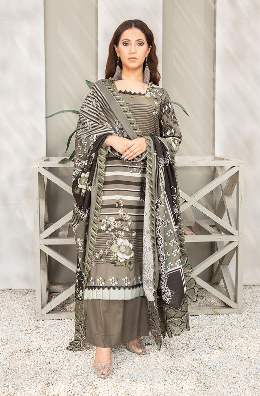 ALEEZAY Viscose EMB Shirt & Dupatta VOL-2462