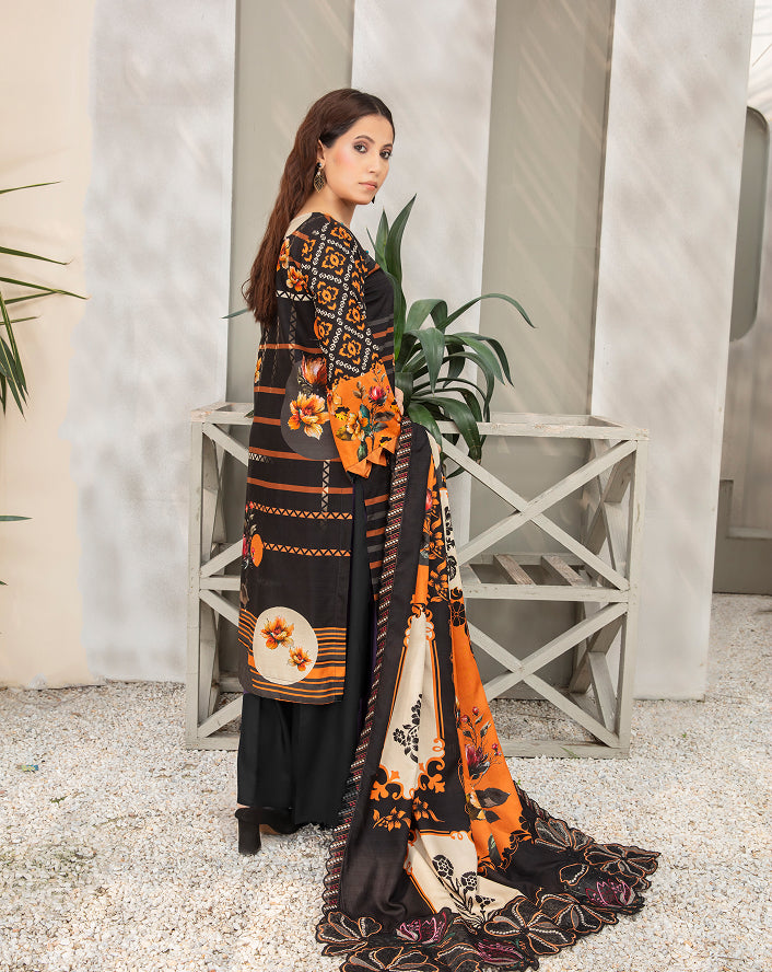 ALEEZAY Viscose EMB Shirt & Dupatta VOL-2462