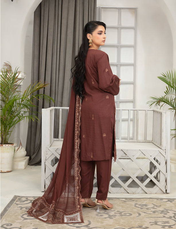 KOMAL Viscose EMB Shirt & Dupatta VOL-2418