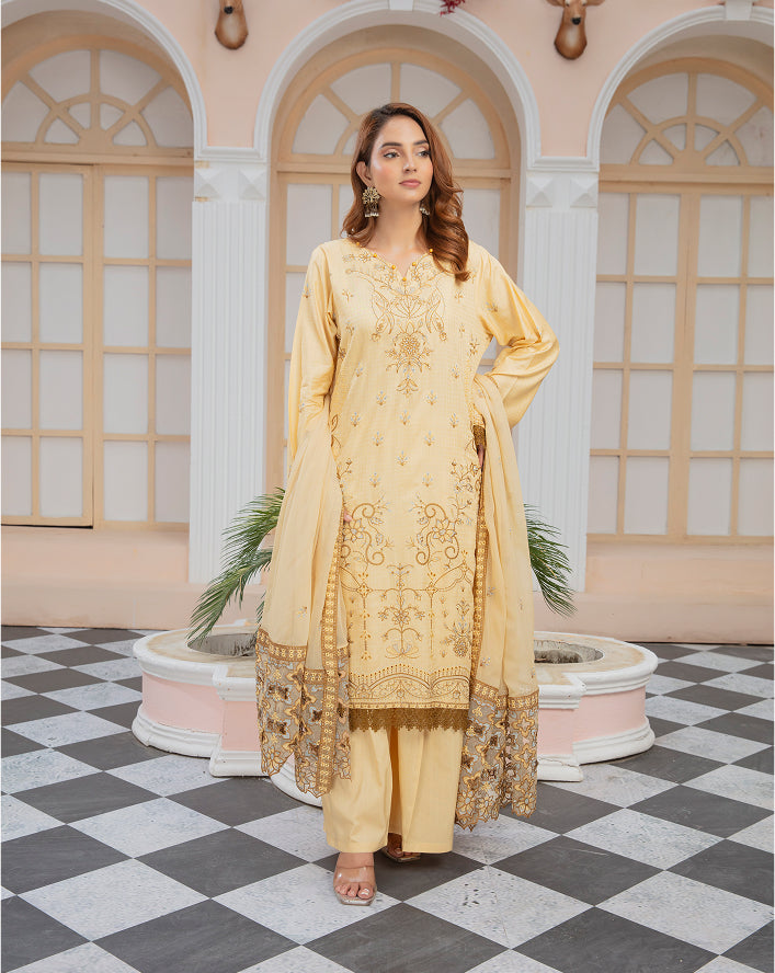 HINA Viscose EMB Shirt & Dupatta VOL-2405