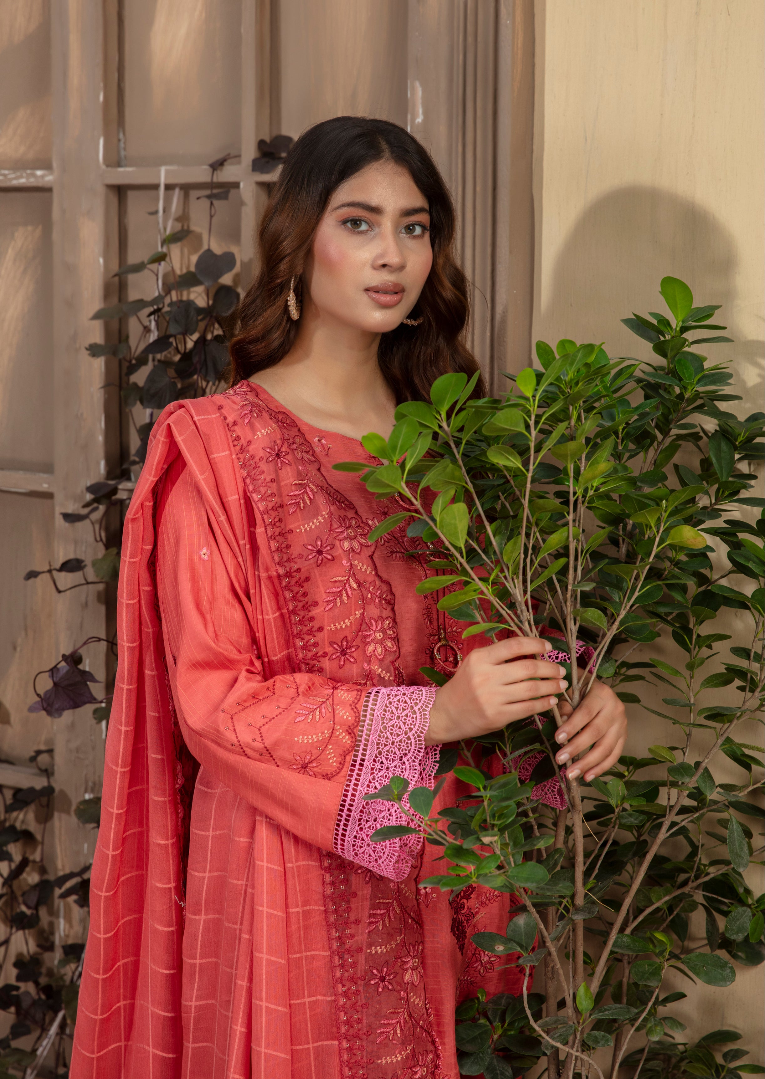 ANMOL Viscose EMB Shirt & Dupatta Vol-2401