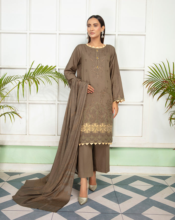MINAHAL Viscose EMB Shirt & Dupatta Vol-2417