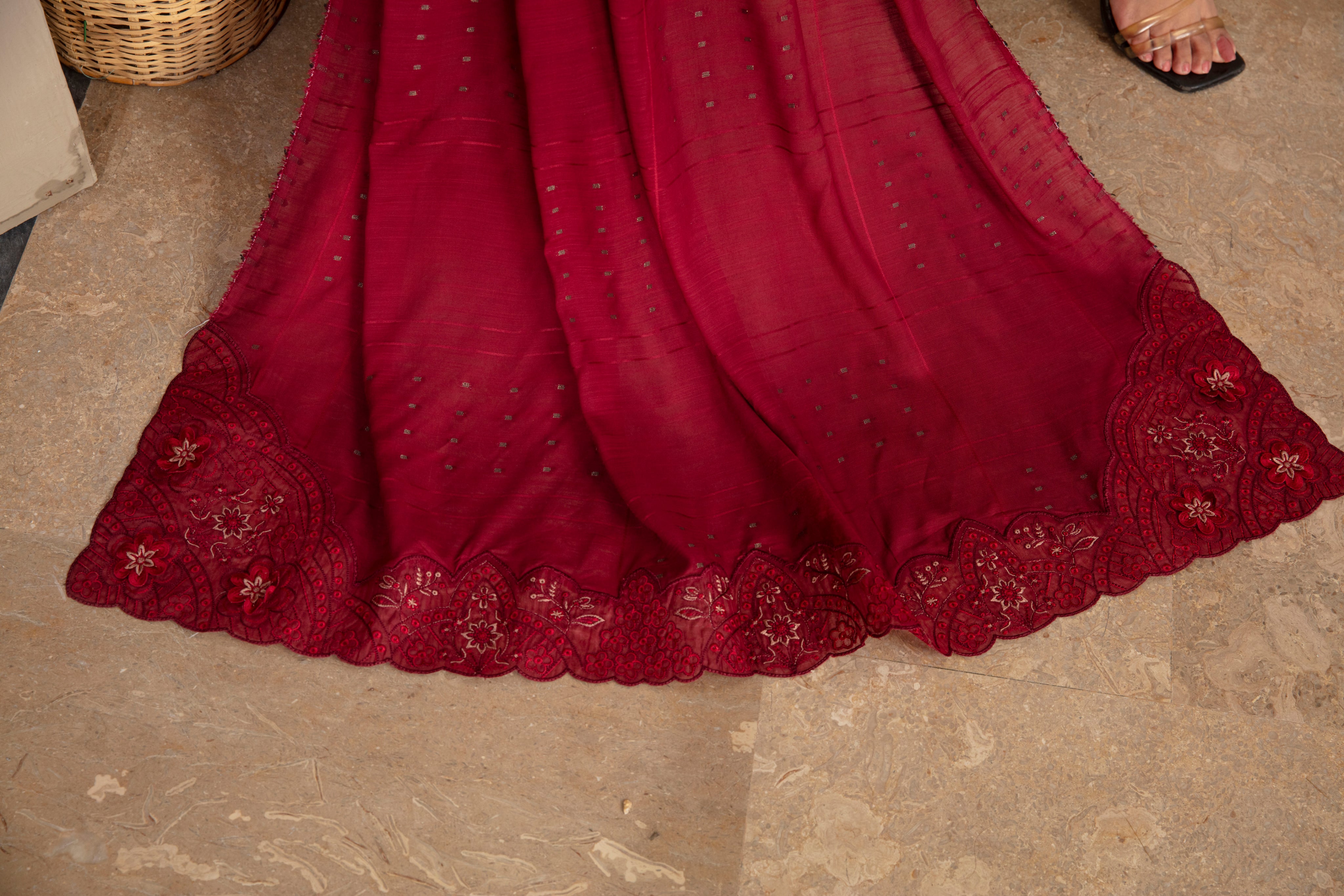 GHAZZAL Viscose EMB Shirt & Dupatta Vol-2404