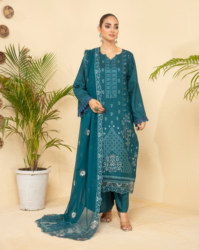 ANMOL Viscose EMB Shirt & Dupatta Vol-2402
