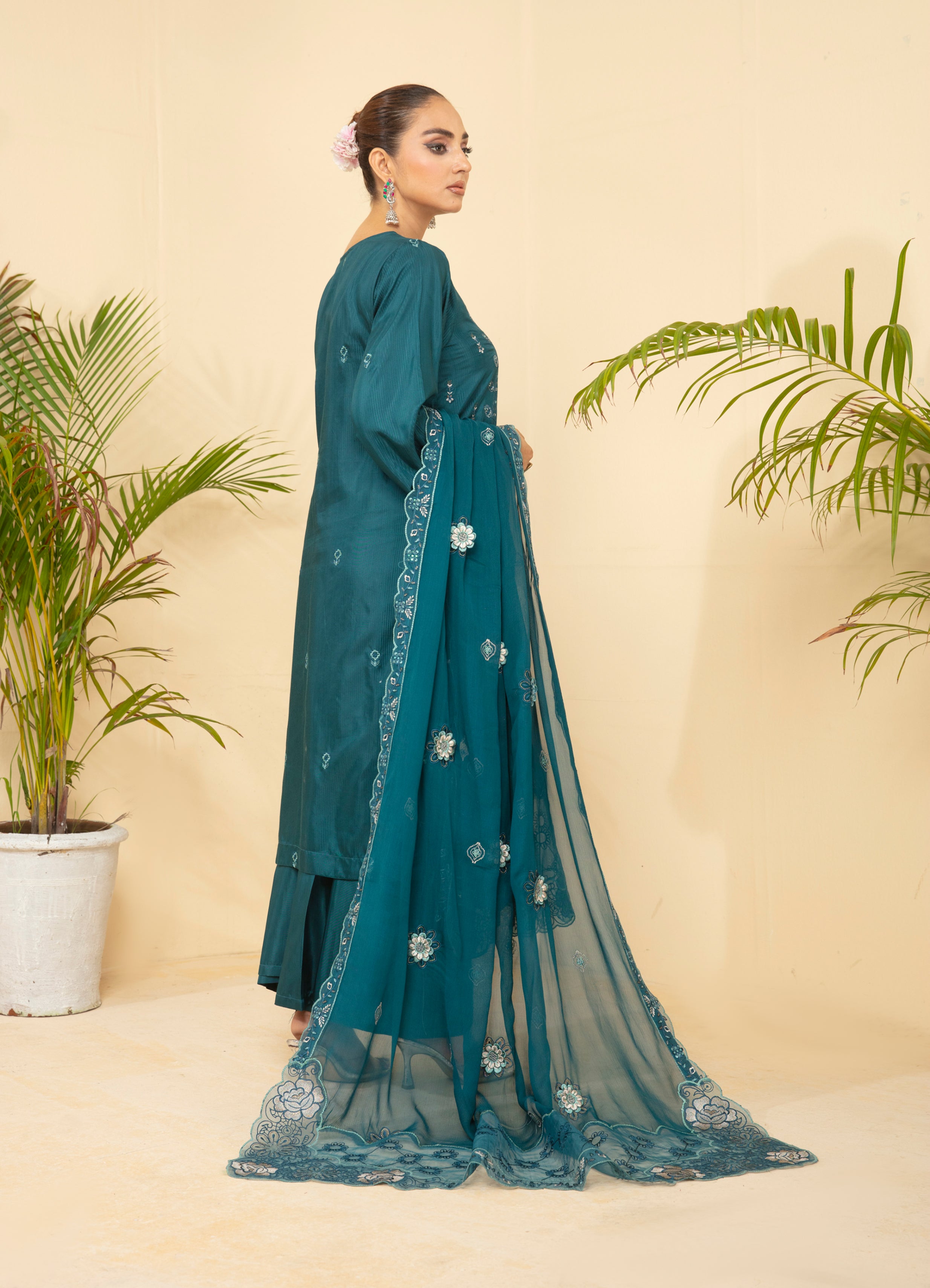 ANMOL Viscose EMB Shirt & Dupatta Vol-2402