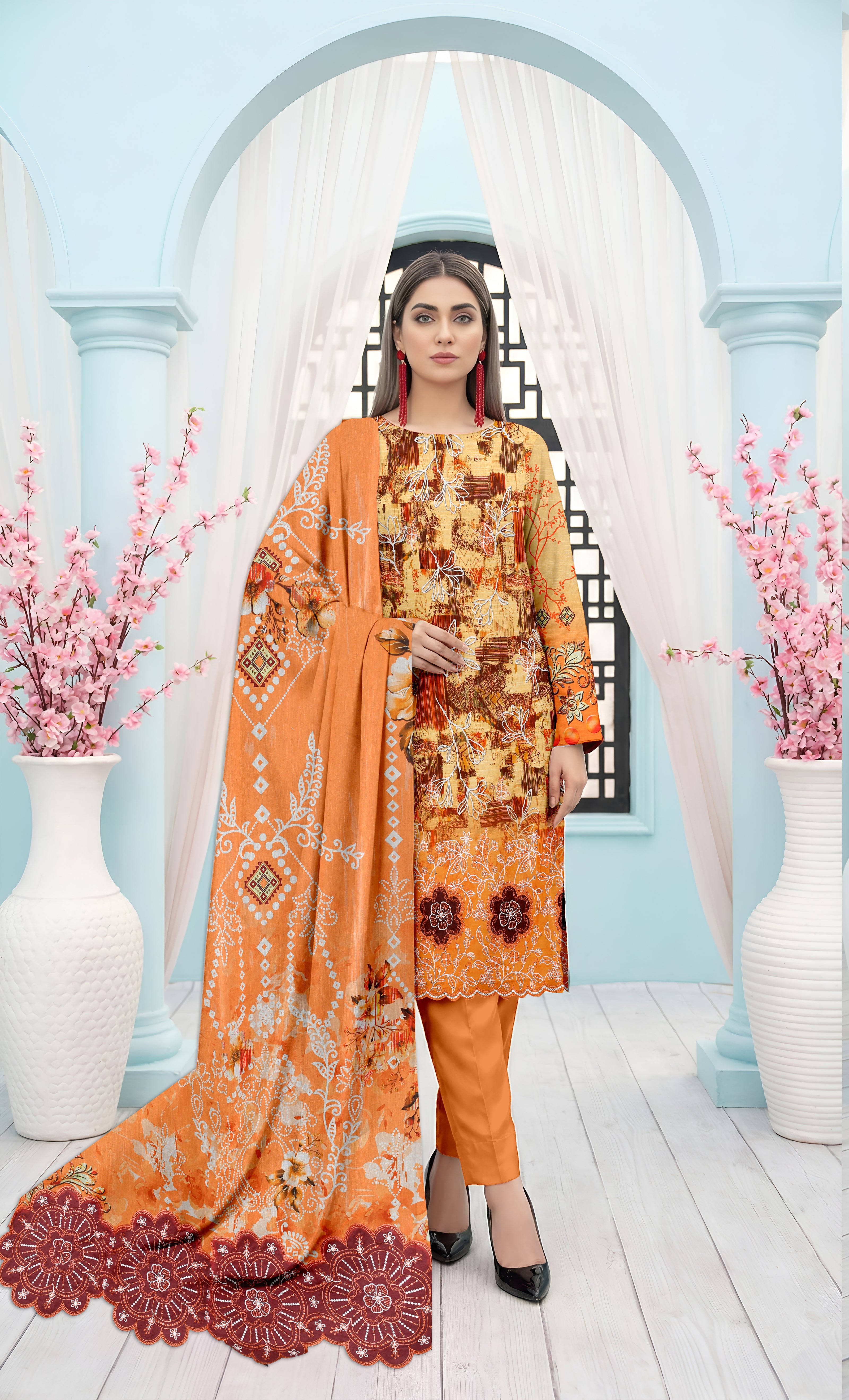 Fatima Collection NORAS Vol 2910 Lawn Suit | 3PC Unstitched Summer ...