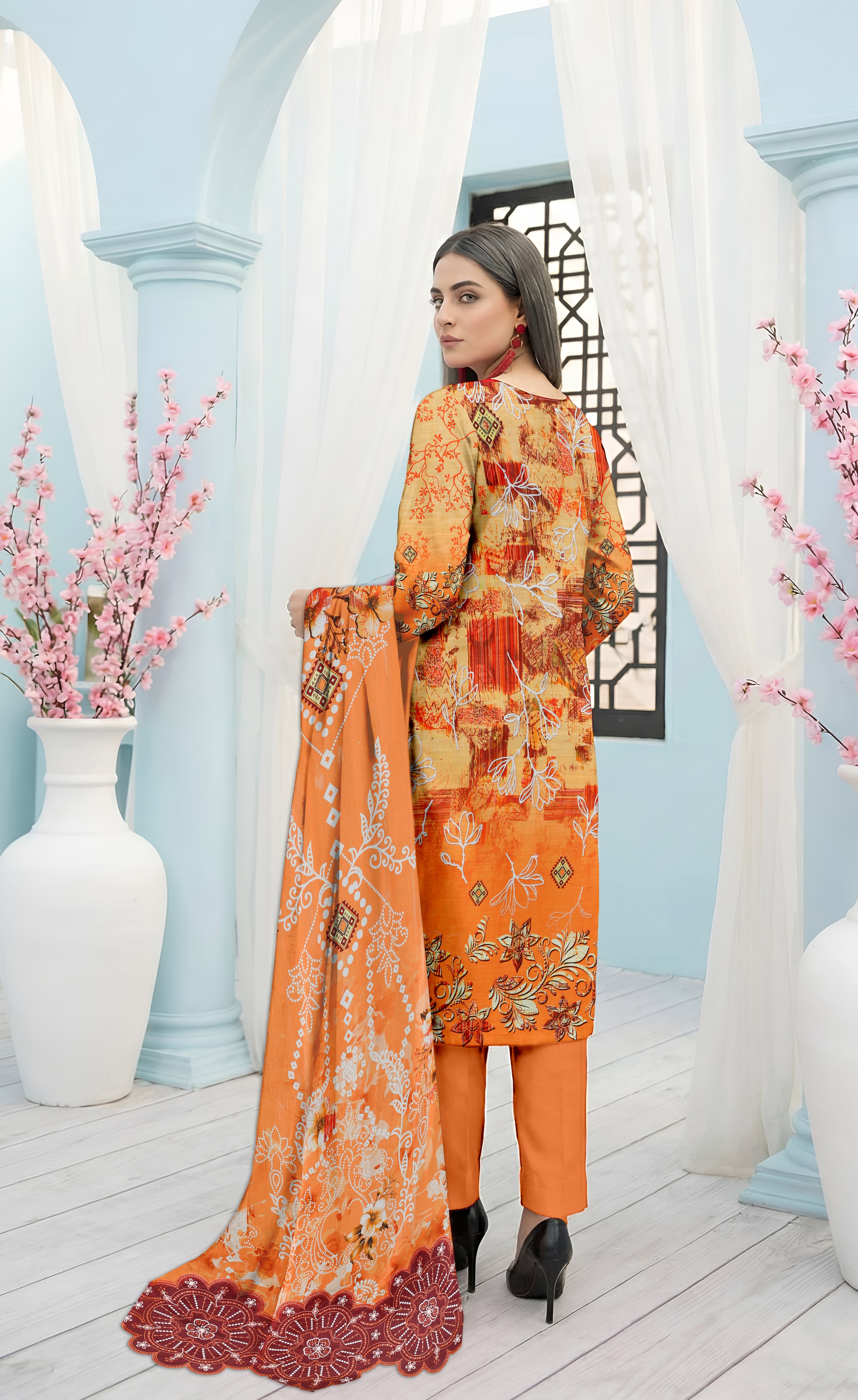 Fatima Collection NORAS Vol 2910 Lawn Suit | 3PC Unstitched Summer ...