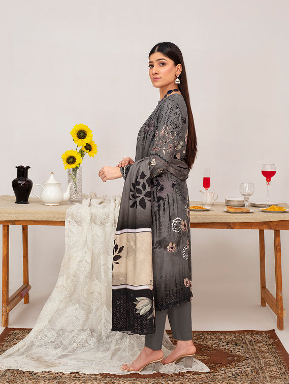 ALEEZAY Viscose Print Shirt & Dupatta Vol-2455