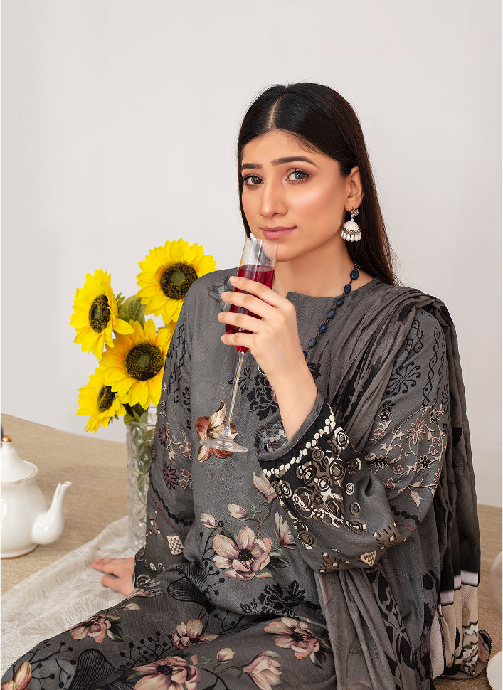 ALEEZAY Viscose Print Shirt & Dupatta Vol-2455