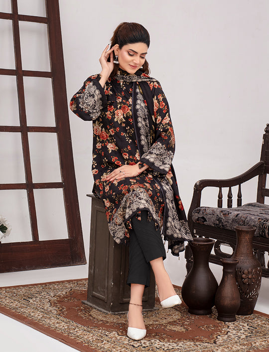 ALEEZAY Viscose Print Shirt & Dupatta VOL-2471