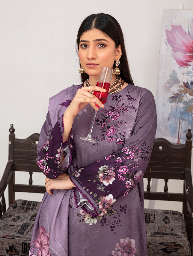 ALEEZAY Viscose Print Shirt & Dupatta Vol-2455