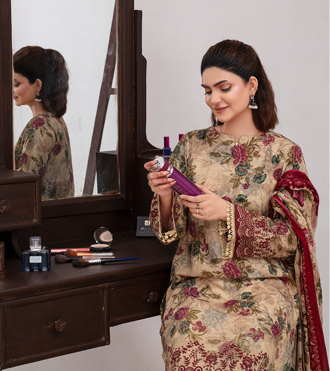 ALEEZAY Viscose Print Shirt & Dupatta VOL-2471