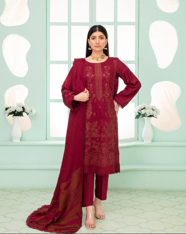 MIRHA Viscose EMB Shirt & Dupatta Vol-2420