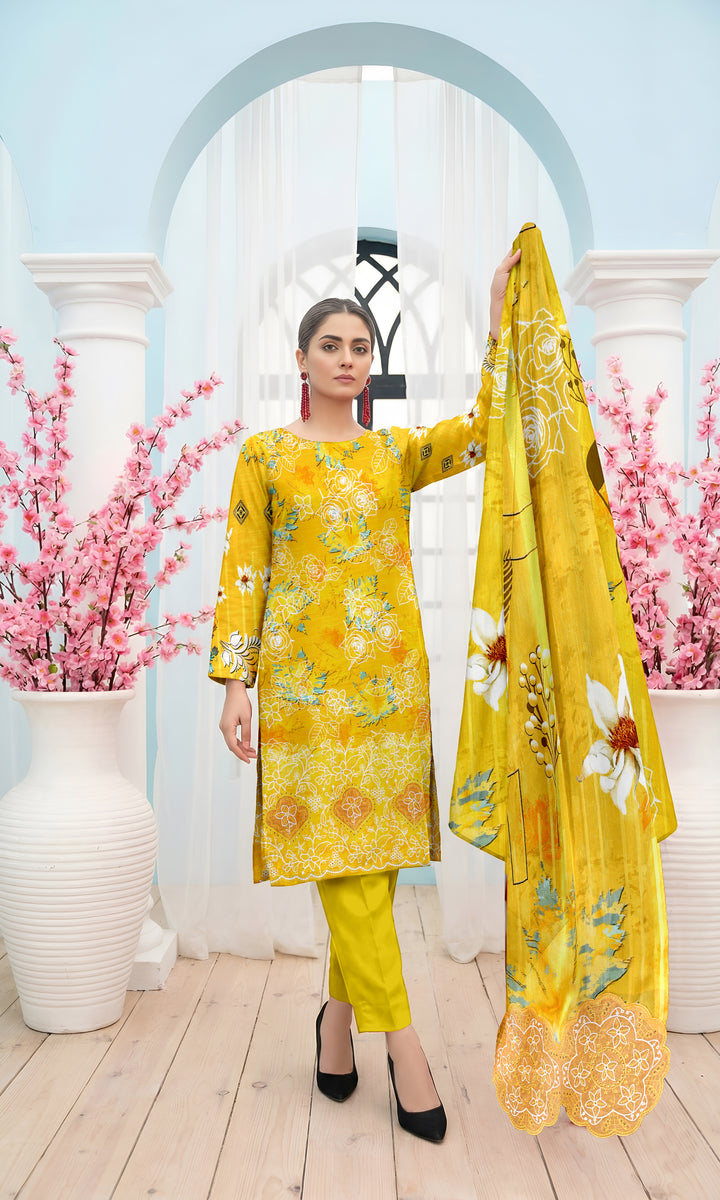 Fatima Collection NORAS Vol 2910 Lawn Suit | 3PC Unstitched Summer ...
