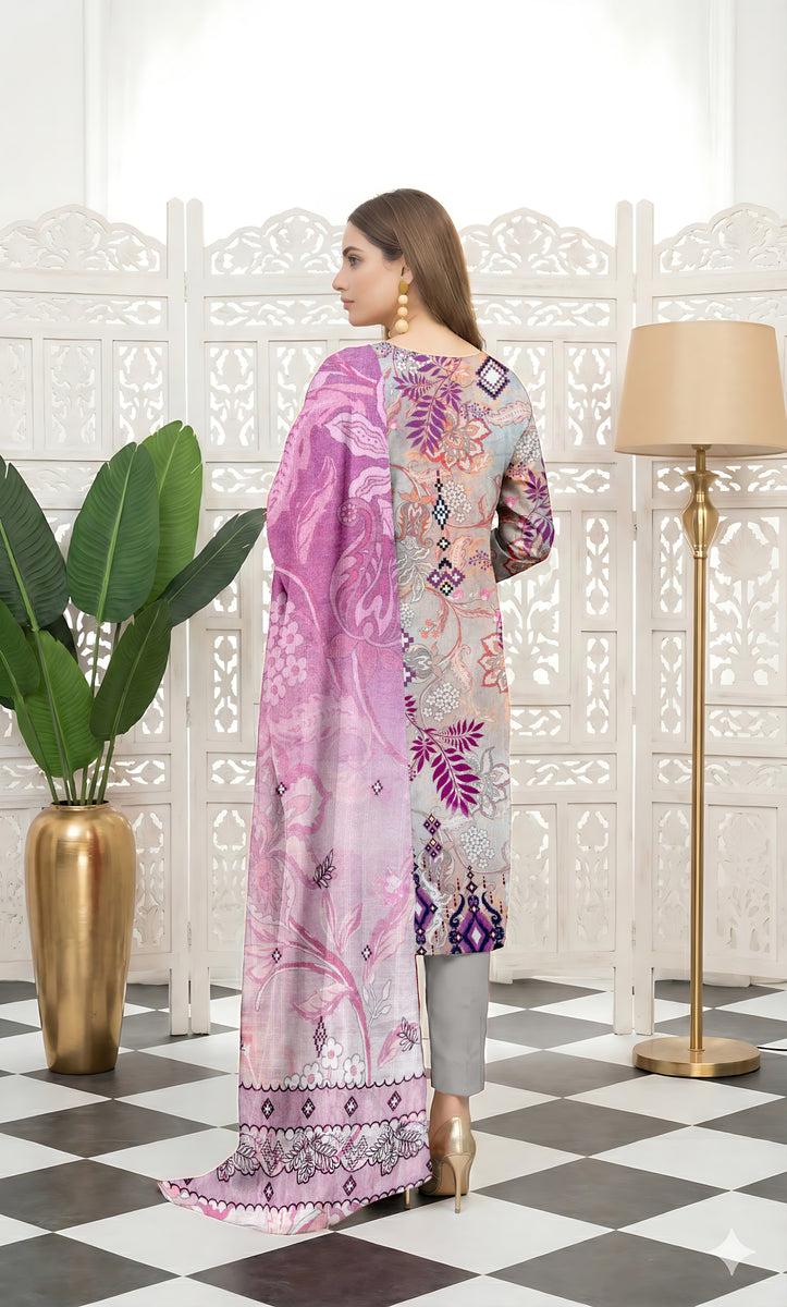 Buy Gulshan Premium Lawn Vol 2906 Embroidered Suit by Fatima Collection ...