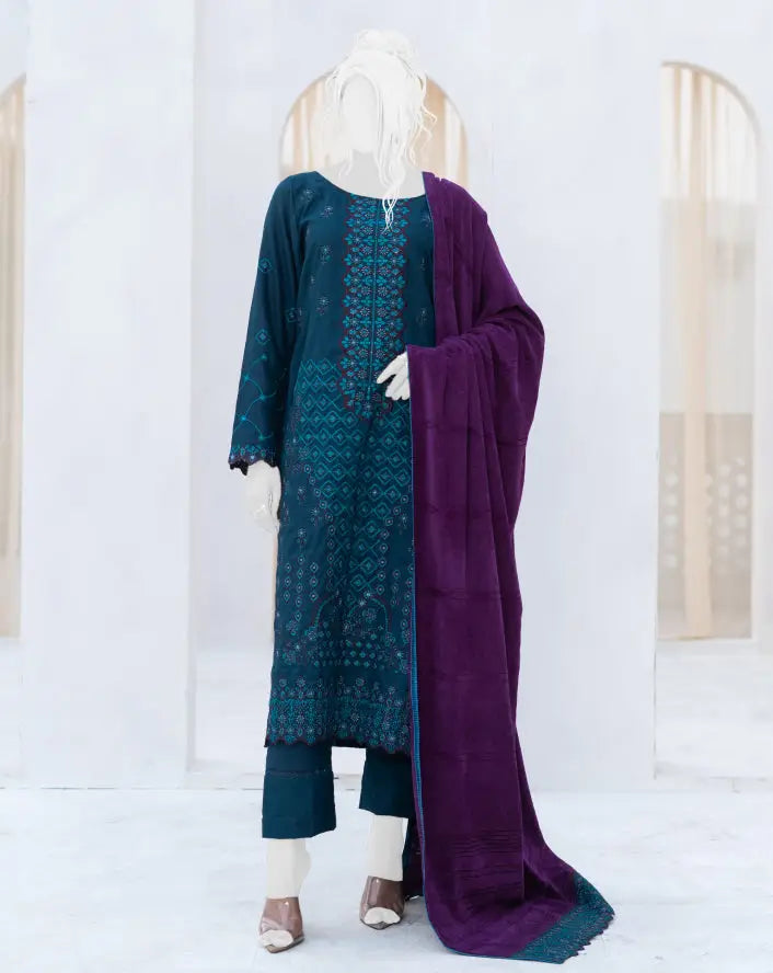 Embroidered Shirt & Sleeves Fatimas Collection