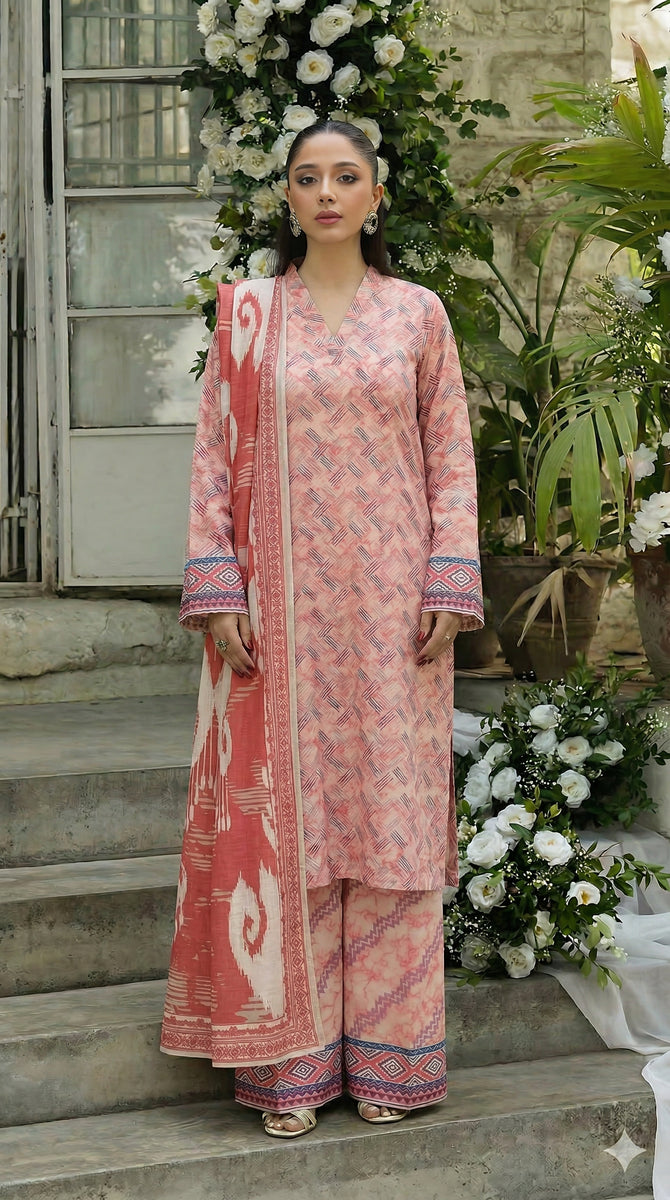 Fatima Collection Lawn 3PC Unstitched Suit Vol 2798 – Fatimas Collection